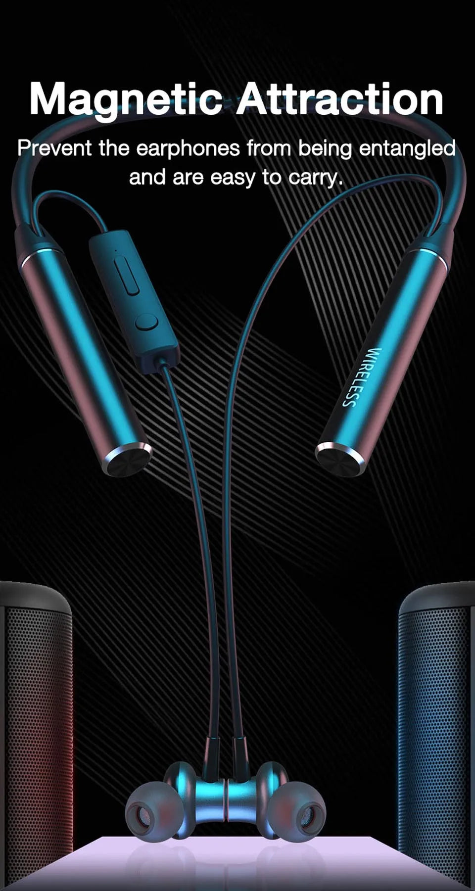 Auriculares Deportivos Auriculares deportivos inalámbricos con micrófono Bluetooth Fone De Ouvido Sem Fio Inalambicos Auriculares