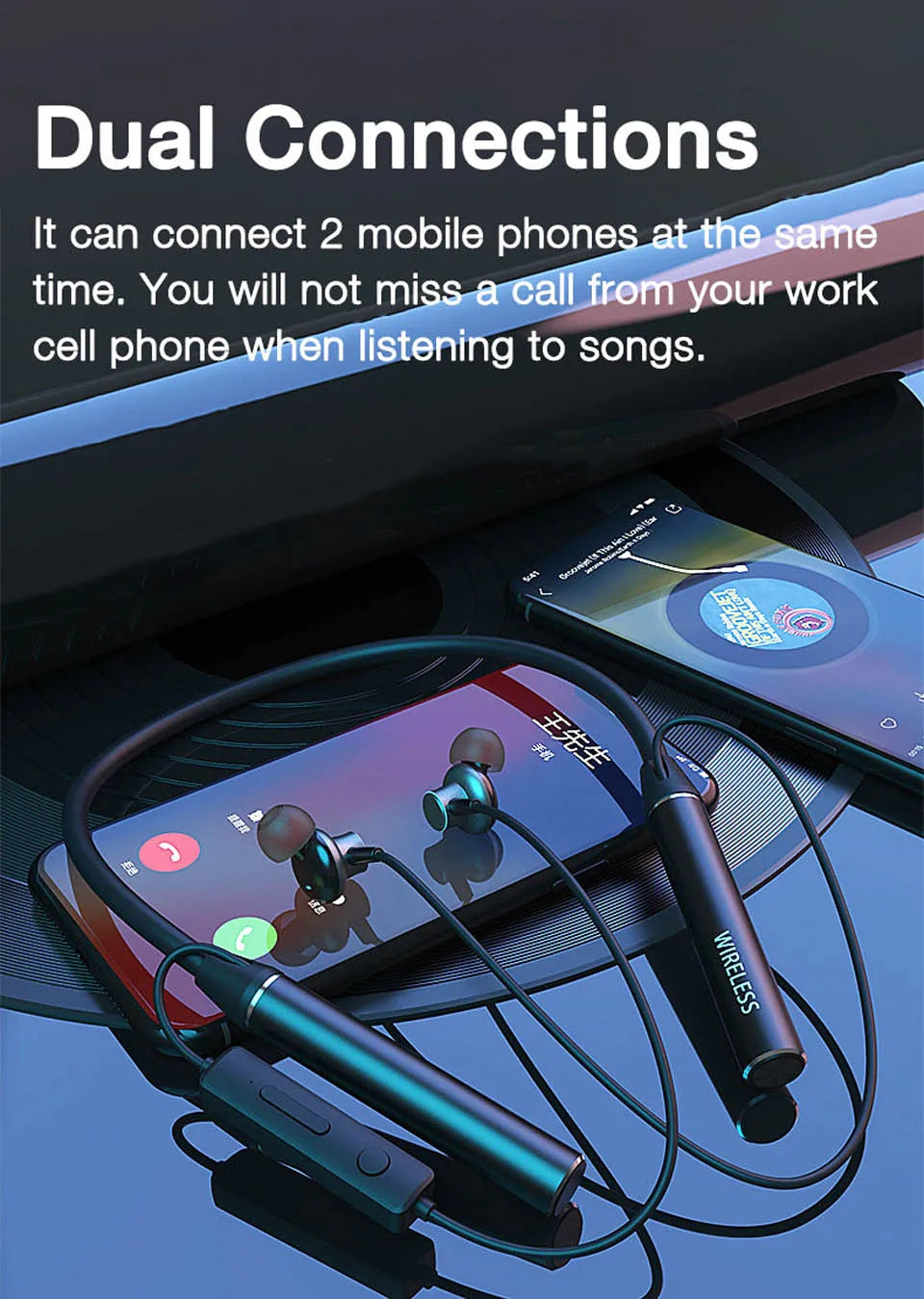 Auriculares Deportivos Auriculares deportivos inalámbricos con micrófono Bluetooth Fone De Ouvido Sem Fio Inalambicos Auriculares