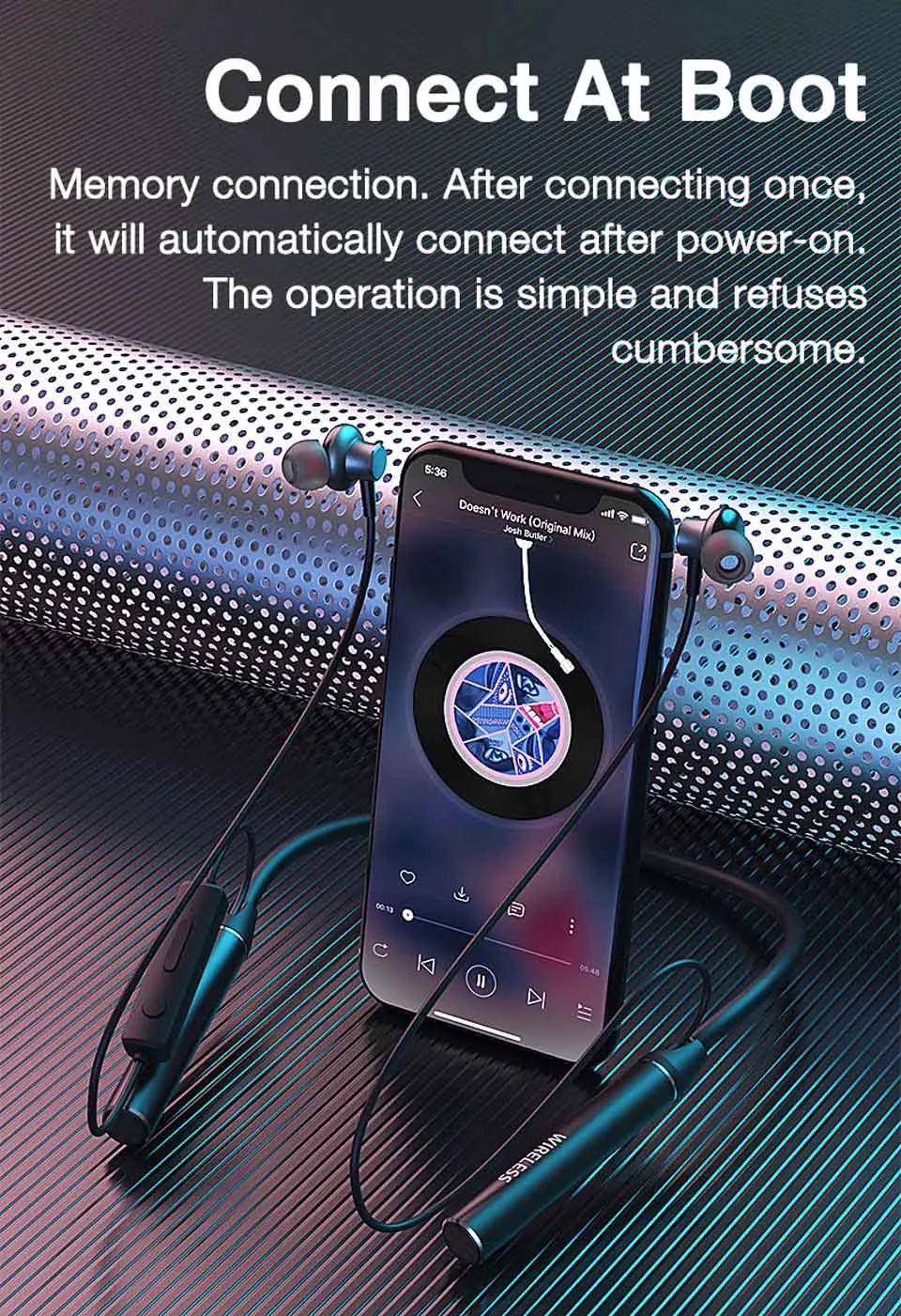 Auriculares Deportivos Auriculares deportivos inalámbricos con micrófono Bluetooth Fone De Ouvido Sem Fio Inalambicos Auriculares