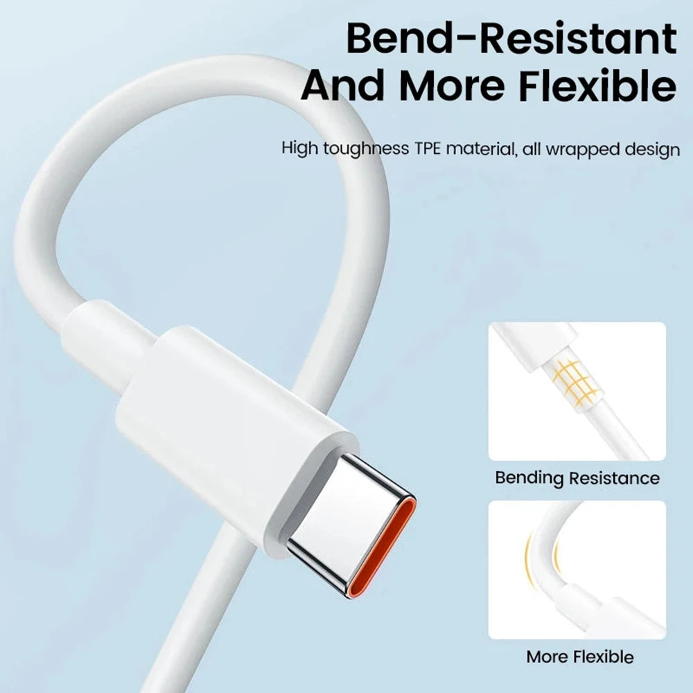 Cargador Ultra rápido de 67W UE EE. UU. para Xiaomi 11 12 13T 14T 15 Redmi Note 11T 12T 13 14 Pro POCO tipo C USB Turbo Cable de carga rápida