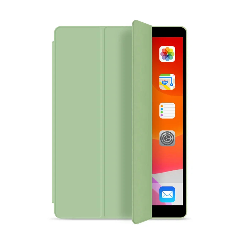 Funda inteligente para iPad 9,7 2018 2017 Fundas Funda magnética de cuero Pu con soporte para iPad 10,2 5th 6th Air 1 2 3 4 5 7 8 9 10 Generación