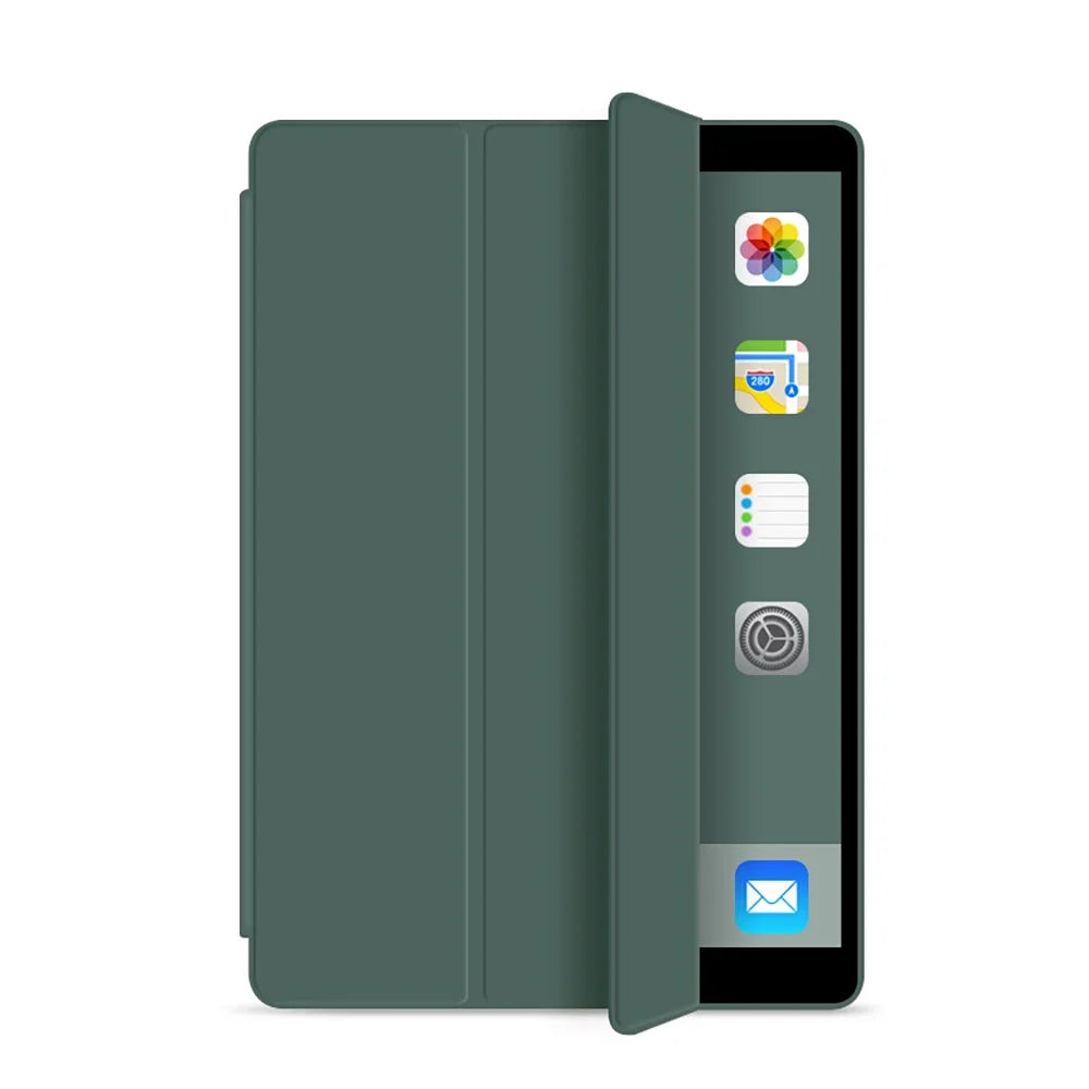 Funda inteligente para iPad 9,7 2018 2017 Fundas Funda magnética de cuero Pu con soporte para iPad 10,2 5th 6th Air 1 2 3 4 5 7 8 9 10 Generación