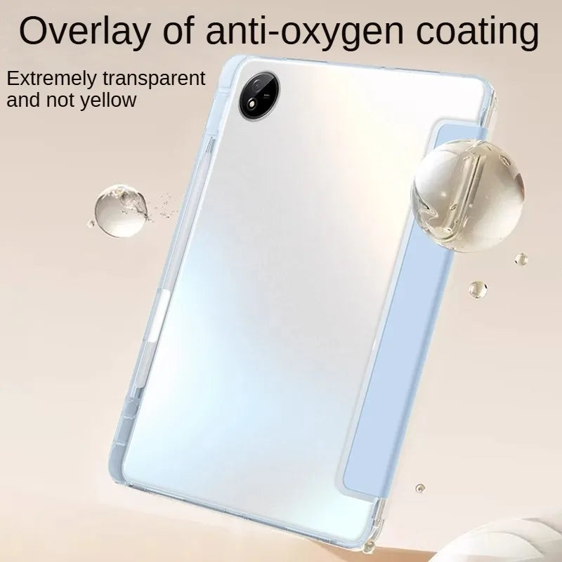 Funda para Xiaomi Pad 8/8Pro 11,2 pulgadas inteligente con portalápices soporte triple Funda para tableta Xiaomi Pad 7 Pro Mi Pad 7 2024 Funda