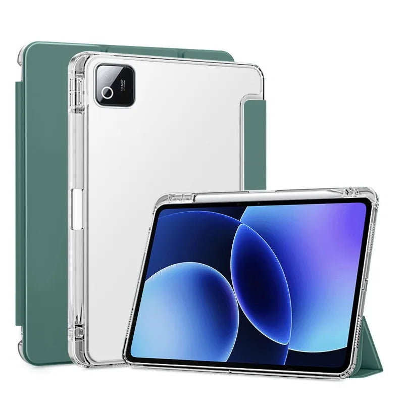 Funda para Xiaomi Pad 8/8Pro 11,2 pulgadas inteligente con portalápices soporte triple Funda para tableta Xiaomi Pad 7 Pro Mi Pad 7 2024 Funda