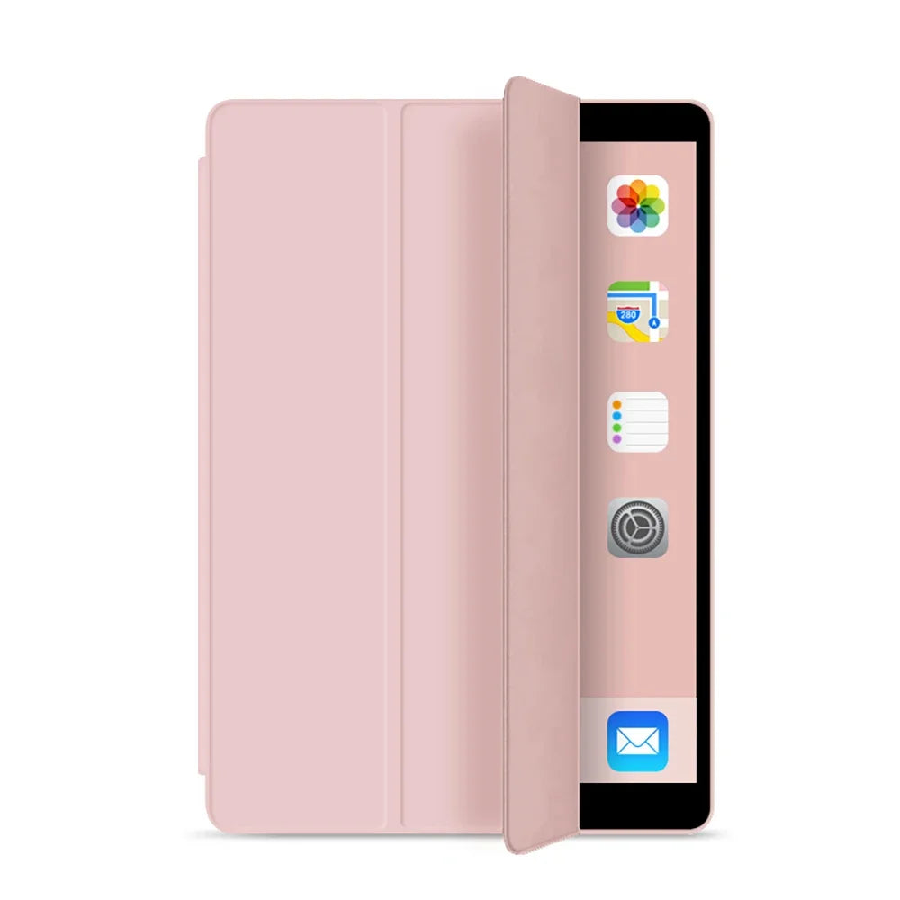 Funda inteligente para iPad 9,7 2018 2017 Fundas Funda magnética de cuero Pu con soporte para iPad 10,2 5th 6th Air 1 2 3 4 5 7 8 9 10 Generación