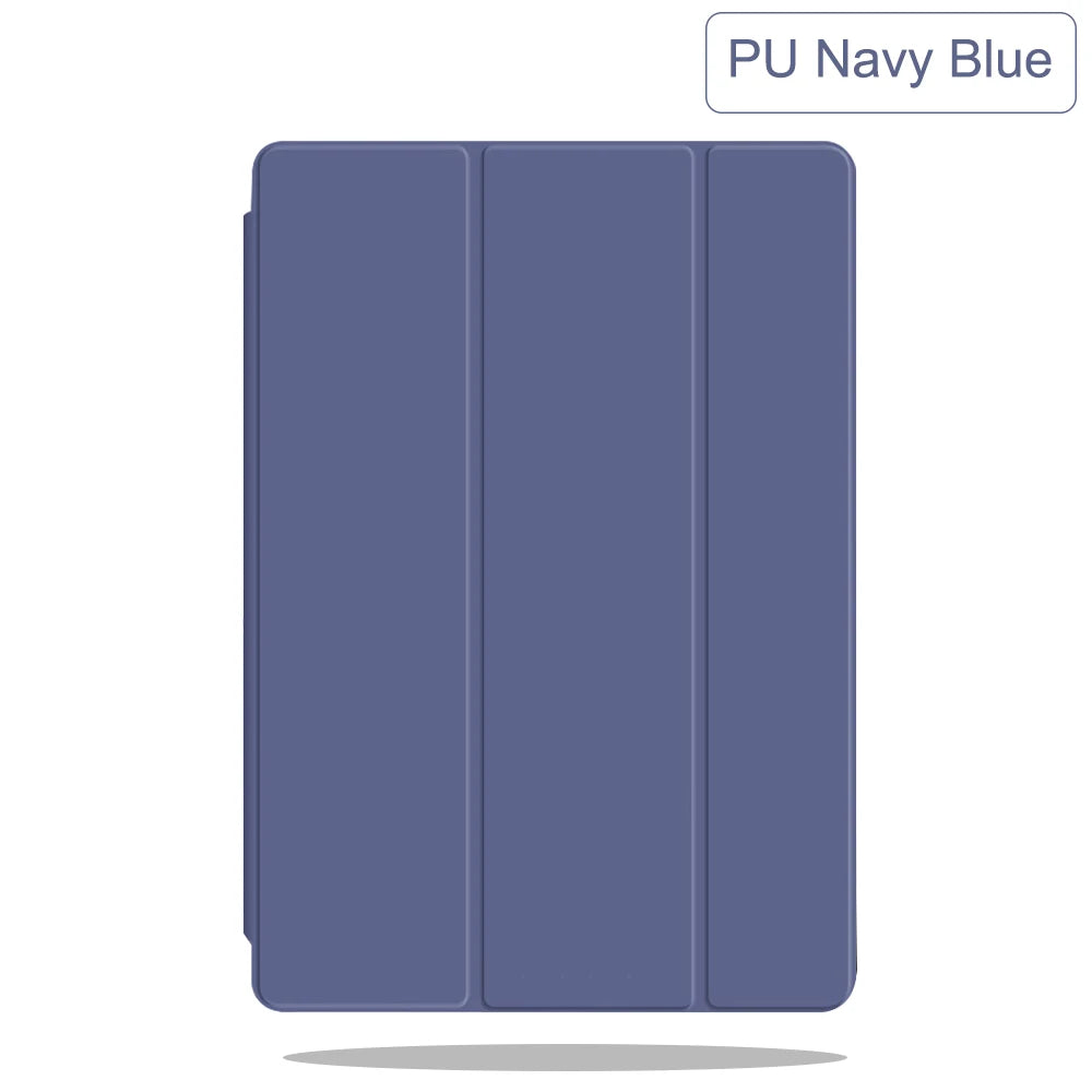 Funda inteligente para iPad 9,7, 10,2, 7.9, Pulgada, 2017, 2018, 2019, 2020, 2021, 2022 ipad mini Air pro 1 2 3 4 5 6 7 8 9 10 generación 5th 6th 7th 8th funda magnética de cuero Pu con soporte para Despertar dormido