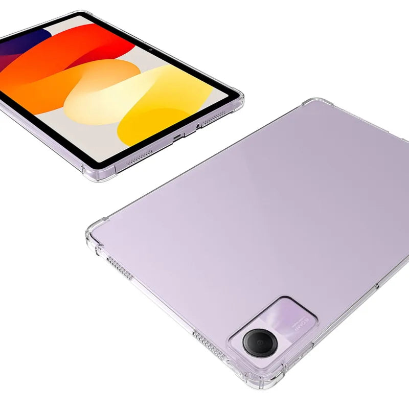 Para Redmi Pad SE 11 "2023 funda transparente bolsas de aire suave silicona TPU protección a prueba de golpes Capa Fundas para Xiaomi RedmiPad SE