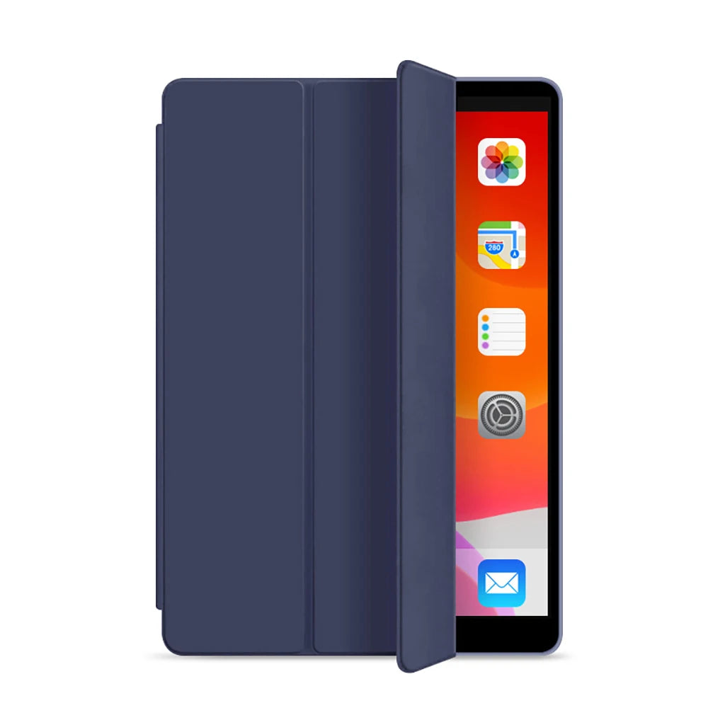 Funda inteligente para iPad 9,7 2018 2017 Fundas Funda magnética de cuero Pu con soporte para iPad 10,2 5th 6th Air 1 2 3 4 5 7 8 9 10 Generación