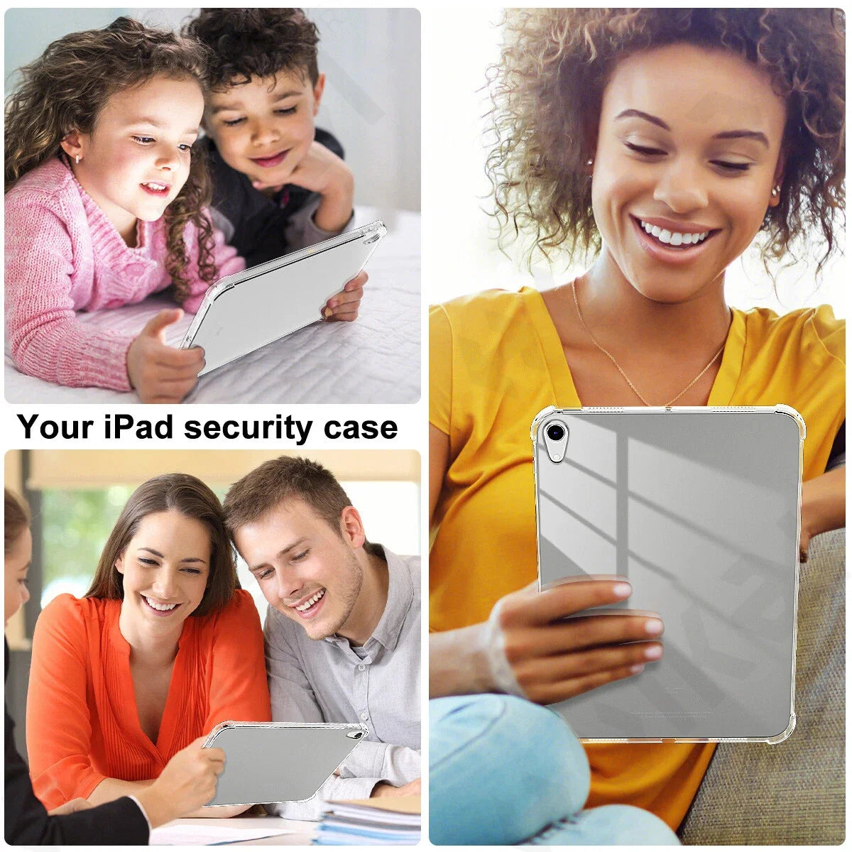 Funda para iPad Air 13 11 M4 pulgadas 2026, cubierta protectora transparente de TPU delgada para tableta, Fundas