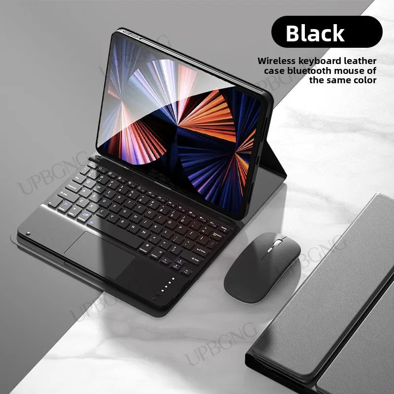 Funda con teclado táctil para Xiaoxin Pad Pro GT, cubierta para teclado y ratón inalámbrico Bluetooth de 11,1 pulgadas, accesorios para Lenovo Pad Pro GT