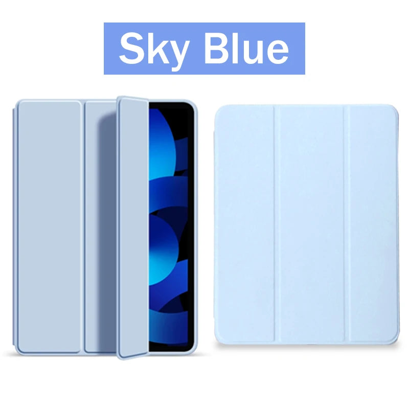 Español Funda protectora para iPad, accesorios para iPad Air 1/2/3/4/5 Pro 12,9 Pro 11 Mini 6, 5/6/7/8/9/décima generación