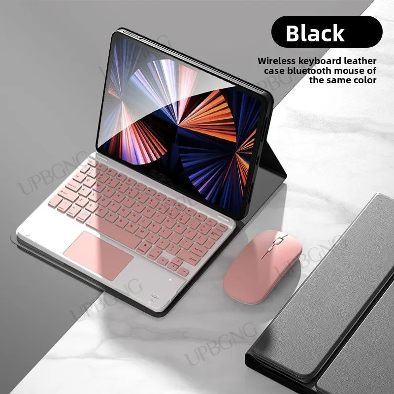 Funda con teclado táctil para Xiaoxin Pad Pro GT, cubierta para teclado y ratón inalámbrico Bluetooth de 11,1 pulgadas, accesorios para Lenovo Pad Pro GT