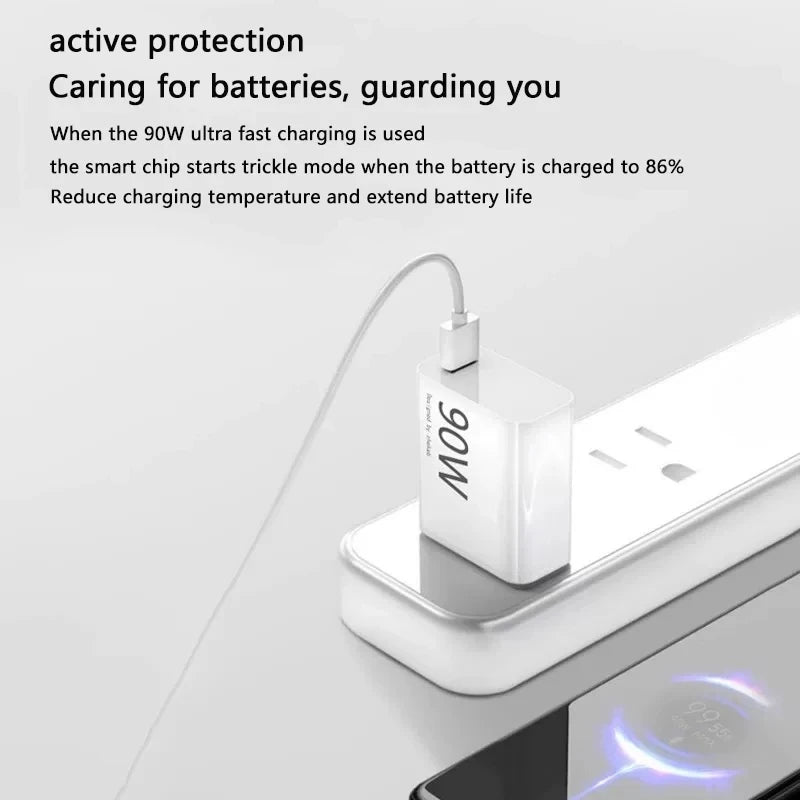 Cargador Original de 90w, adaptador de Cargador Turbo para Xiaomi 15 Ultra 15 14 Poco X7 Pro F7 Pro F7 F6 Redmi Note 14 Pro + Pad