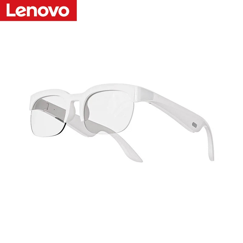 Lentes Inteligentes Lenovo 2026, Traducción por IA, Conversación Bluetooth, Grabación, Escucha de Música, Lentes de Sol Inteligentes para Hombre y Mujer