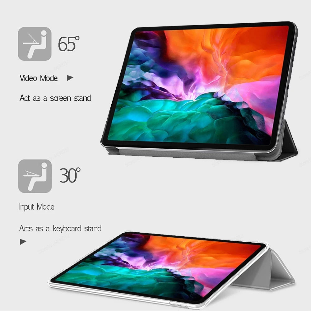 Funda inteligente para iPad 9,7, 10,2, 7.9, Pulgada, 2017, 2018, 2019, 2020, 2021, 2022 ipad mini Air pro 1 2 3 4 5 6 7 8 9 10 generación 5th 6th 7th 8th funda magnética de cuero Pu con soporte para Despertar dormido