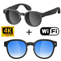 Gafas Inteligentes con IA 2026, Traducción por IA, Cámara HD de 8MP, Grabación de Imágenes 4K, Conversación, Grabación, Escucha de Música