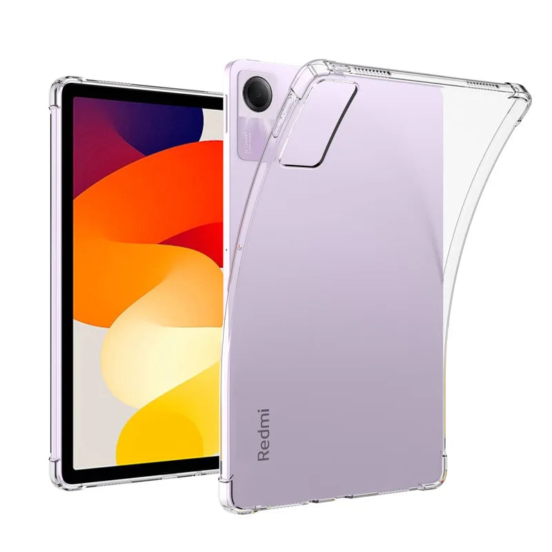 Para Redmi Pad SE 11 "2023 funda transparente bolsas de aire suave silicona TPU protección a prueba de golpes Capa Fundas para Xiaomi RedmiPad SE