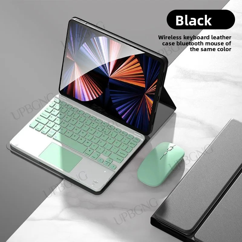 Funda con teclado táctil para Xiaoxin Pad Pro GT, cubierta para teclado y ratón inalámbrico Bluetooth de 11,1 pulgadas, accesorios para Lenovo Pad Pro GT