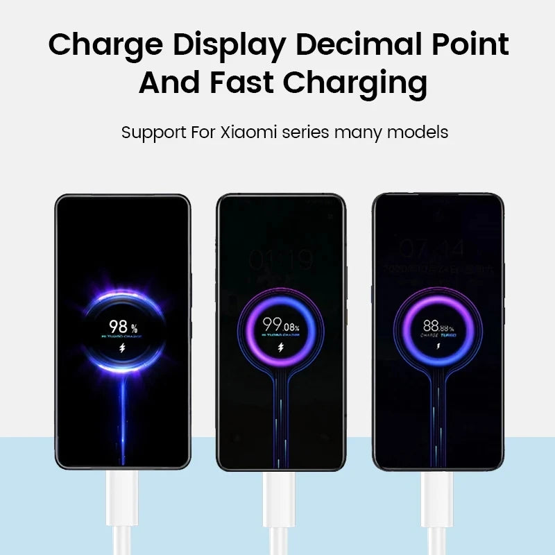 Cargador Ultra rápido de 67W UE EE. UU. para Xiaomi 11 12 13T 14T 15 Redmi Note 11T 12T 13 14 Pro POCO tipo C USB Turbo Cable de carga rápida