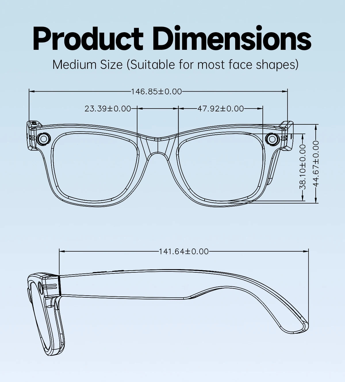 New AI Smart Glasses with Camera 8MP HD 1080P Video Record 4GB Men Women SI Real-time Translation BT Call Music Play Sunglasses
