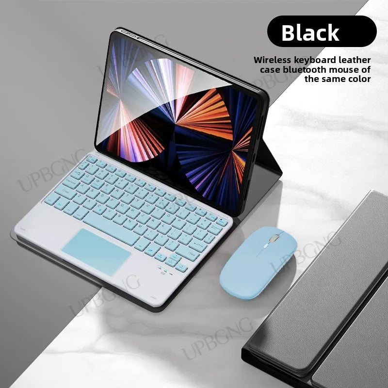 Funda con teclado táctil para Xiaoxin Pad Pro GT, cubierta para teclado y ratón inalámbrico Bluetooth de 11,1 pulgadas, accesorios para Lenovo Pad Pro GT