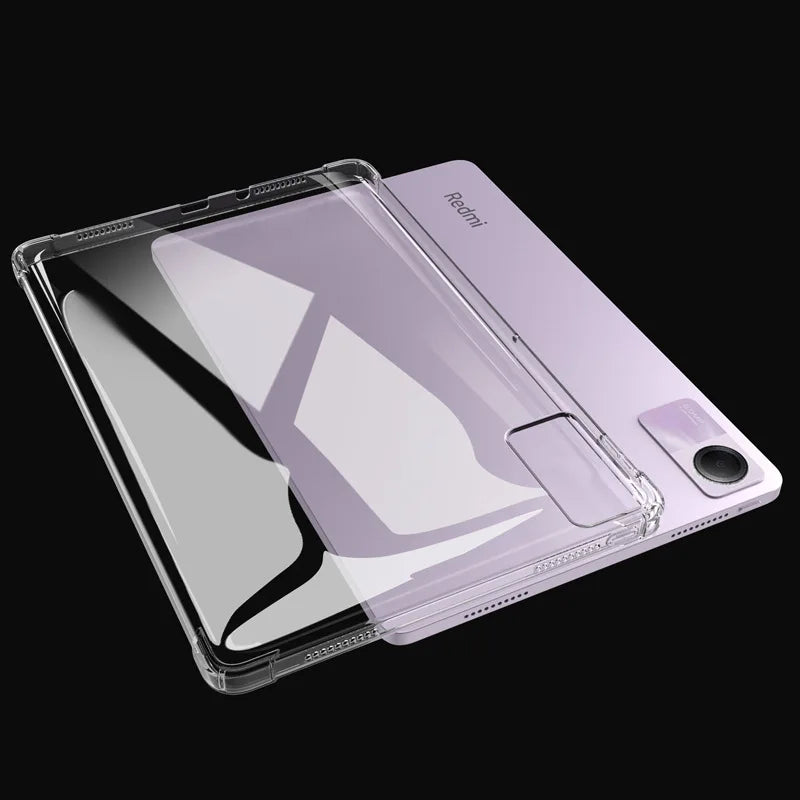 Para Redmi Pad SE 11 "2023 funda transparente bolsas de aire suave silicona TPU protección a prueba de golpes Capa Fundas para Xiaomi RedmiPad SE