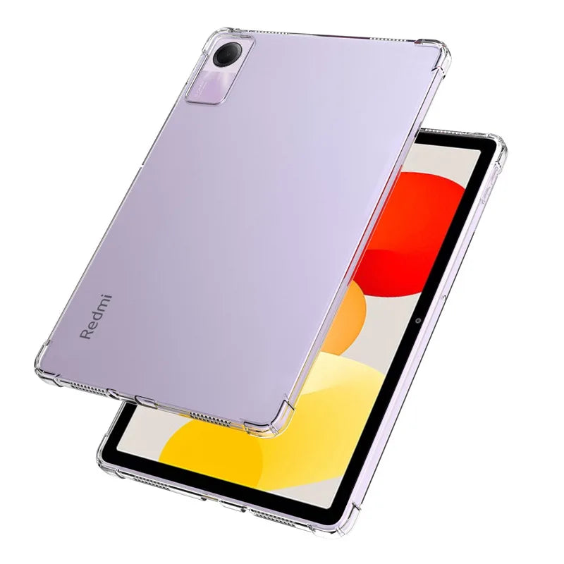 Para Redmi Pad SE 11 "2023 funda transparente bolsas de aire suave silicona TPU protección a prueba de golpes Capa Fundas para Xiaomi RedmiPad SE