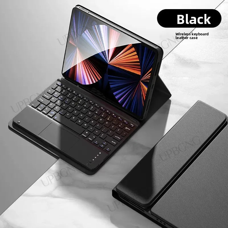 Funda con teclado táctil para Xiaoxin Pad Pro GT, cubierta para teclado y ratón inalámbrico Bluetooth de 11,1 pulgadas, accesorios para Lenovo Pad Pro GT